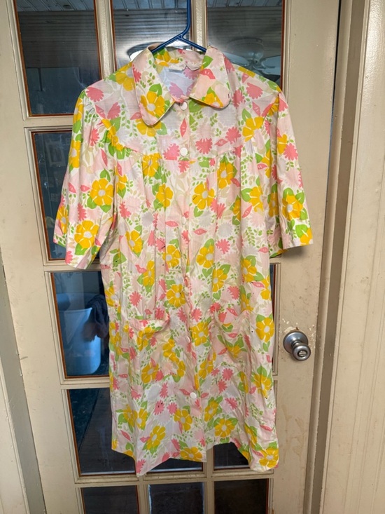Sears Other - ✨ Vintage Floral The Comfort Coat | Sears | Cozy House Coat ✨